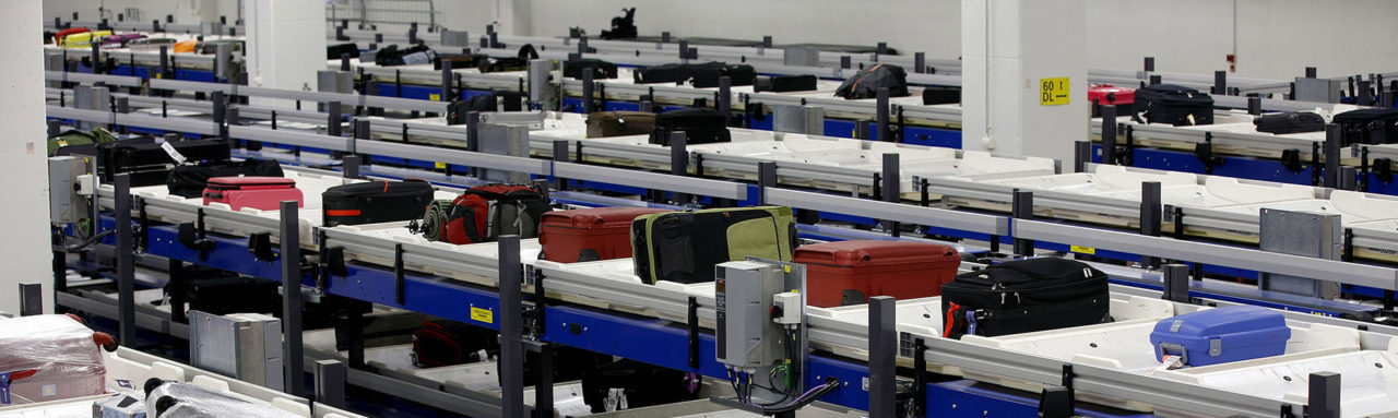 Line based baggage storage | Airport baggage handling