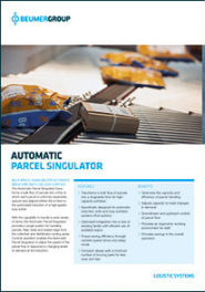 Parcel Singulator PDF