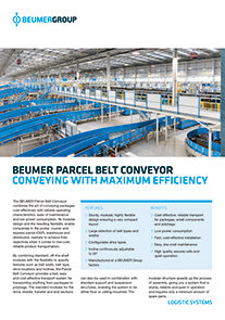 Parcel Belt Conveyor PDF