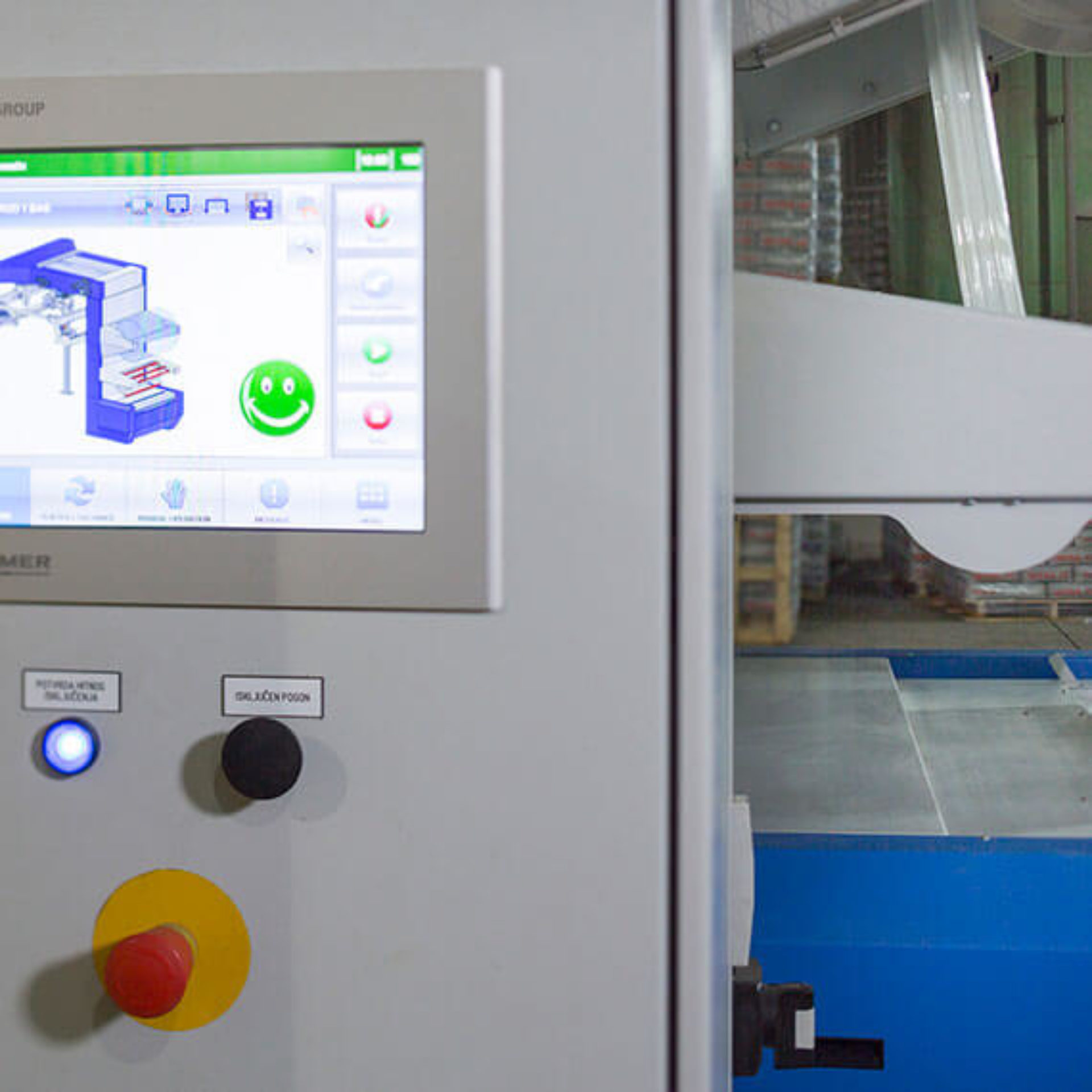 Calusem Complete packaging line for Calucem - BEUMER Group