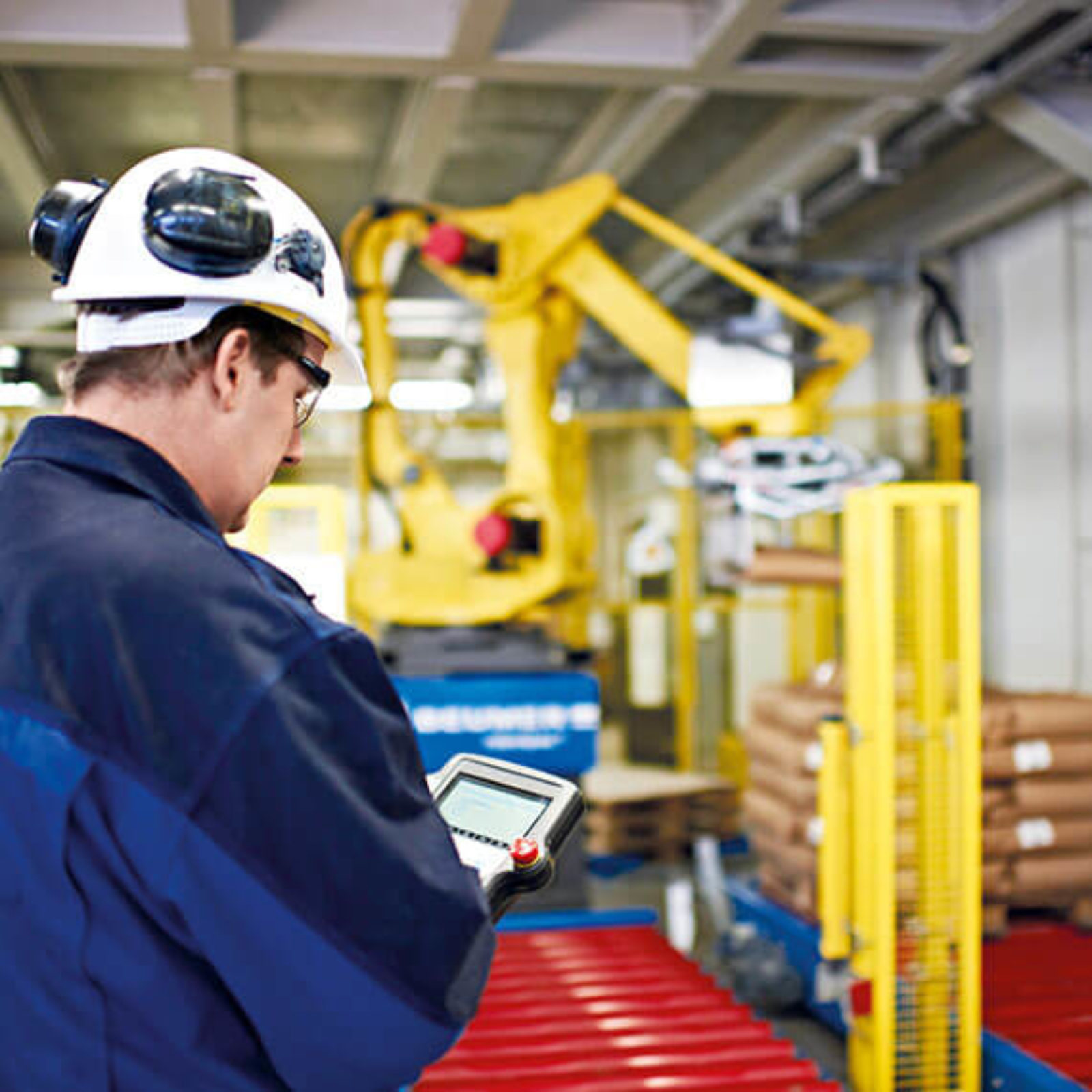 Robotic Palletisers - BEUMER robotpac® System