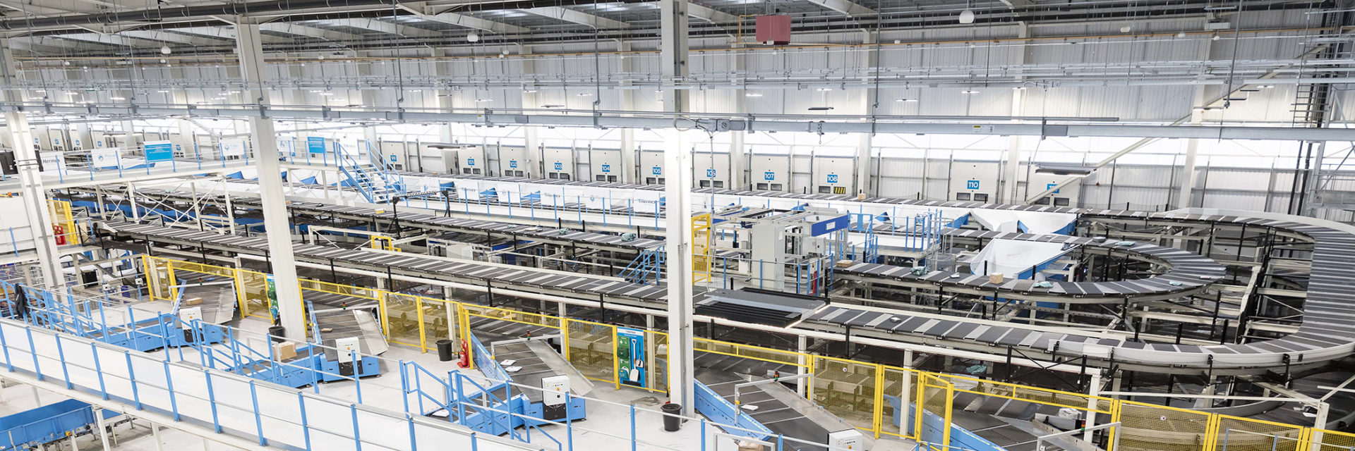 High capacity, speed and precision for Hermes - BEUMER Group
