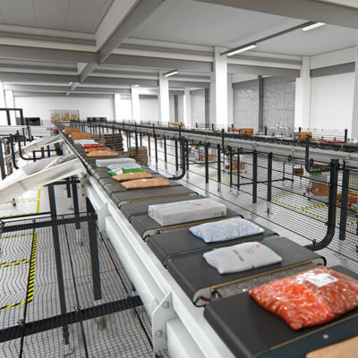Logistic Systems Technology - BG Sorter Compact - Order Picking