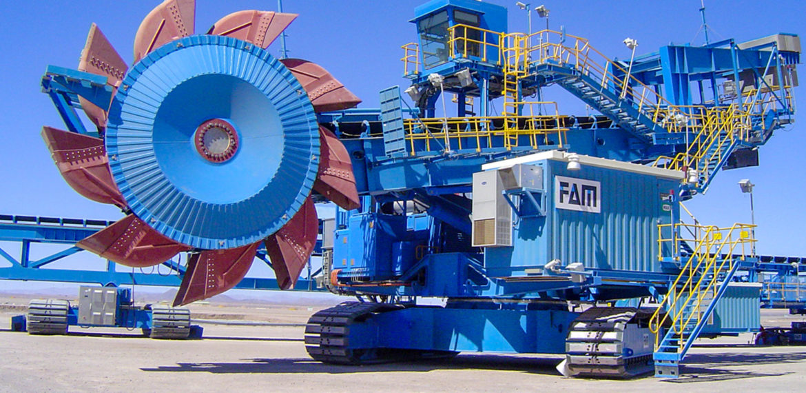 FAM Chile - Bucket Wheel Excavator