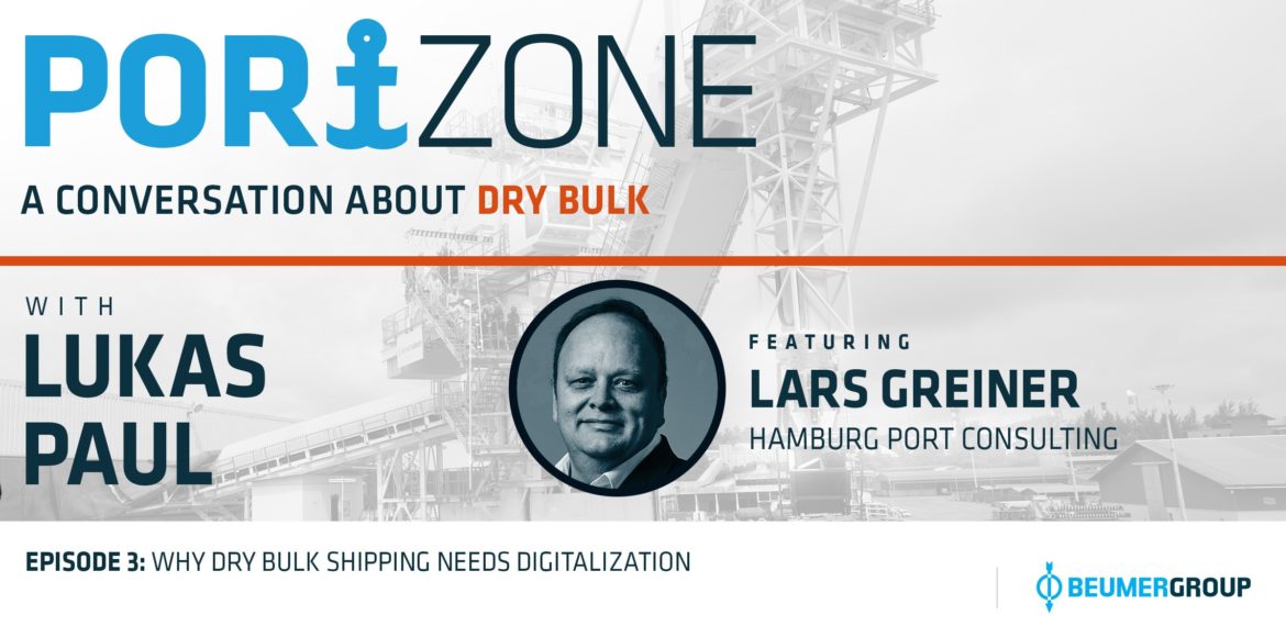 portzone episode 3 why dry bulk shipping needs digitalization with lukas paul and lars greiner