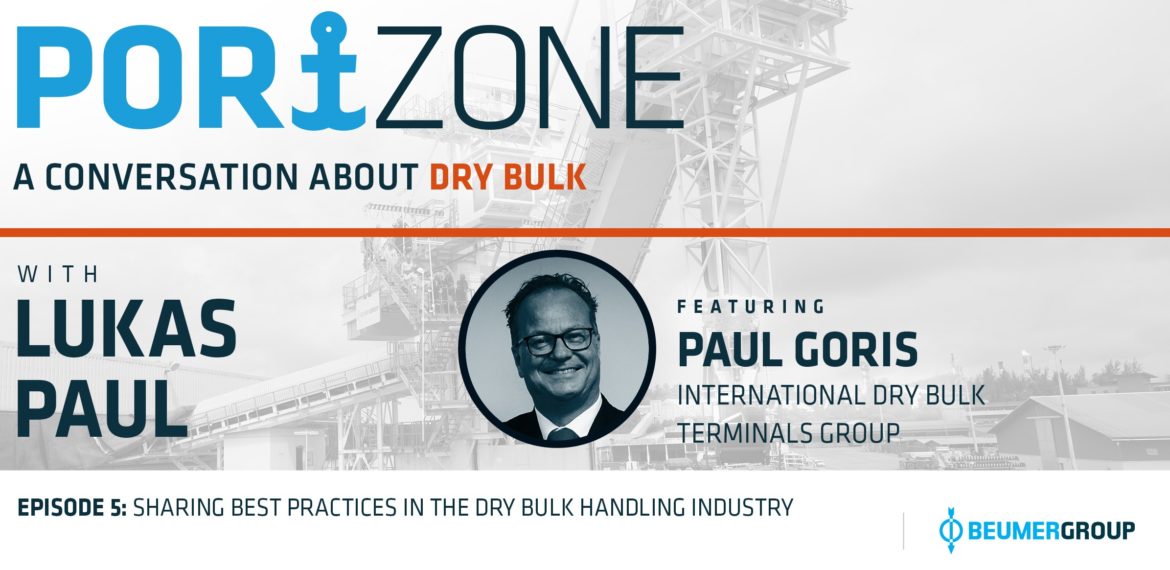 portzone episode 5 sharing best practices in the dry bulk handling industry with lukas paul and paul goris