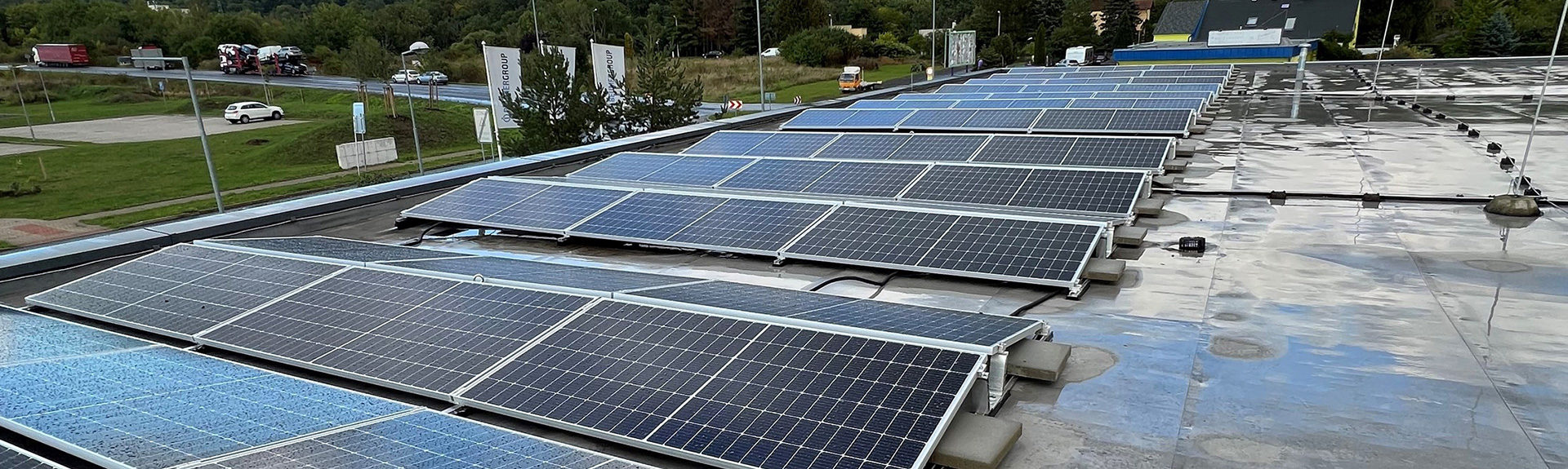 BEUMER Czech Republic has recently installed a new photovoltaic plant on the roof of our office building.