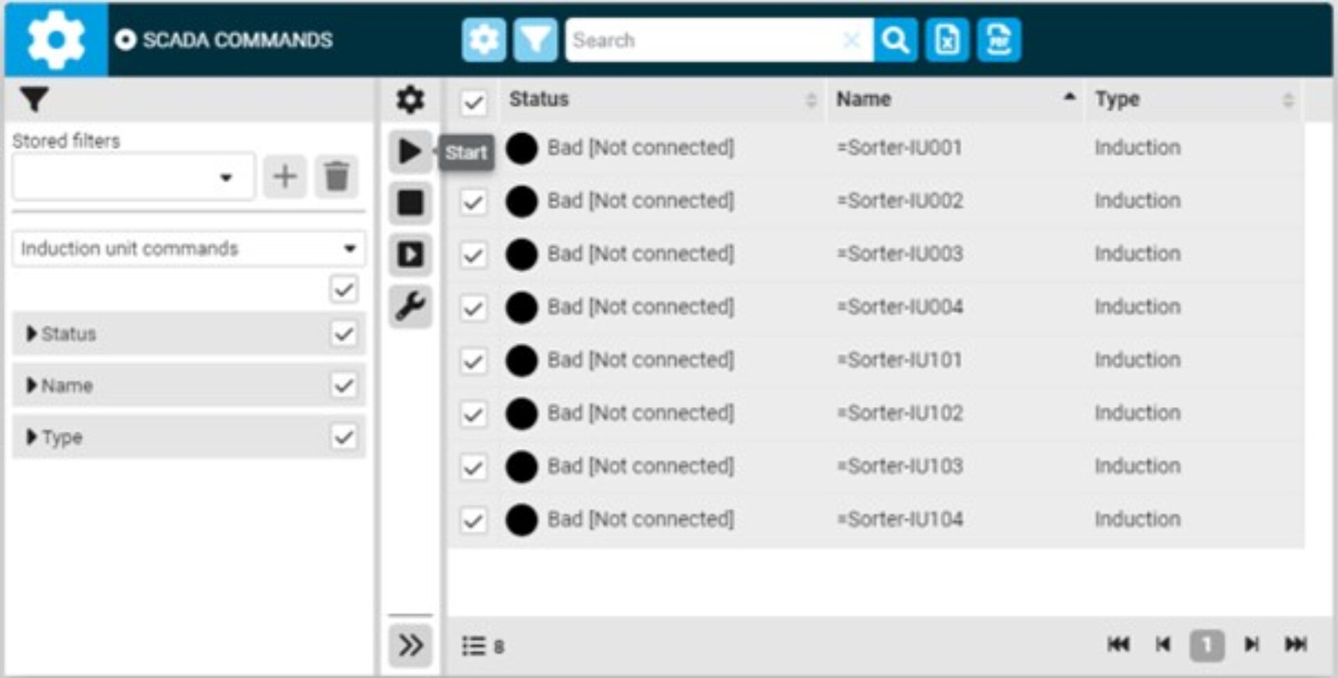 BGFusion SCADA HTML - BEUMER Group
